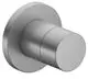 Keuco-KE-2-Wege-Umstellventil-IXMO-Pure-59556-rund-Aluminium-finish-59556170001 gallery number 1